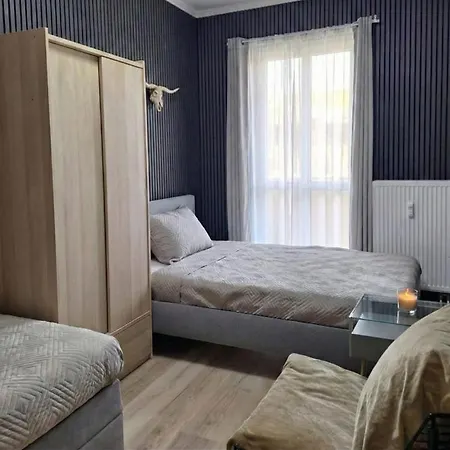Stayinn Lindenau - Moderne Stye Apartments, Einzelbetten, Tv Wifi, Doppelbett Apartment *